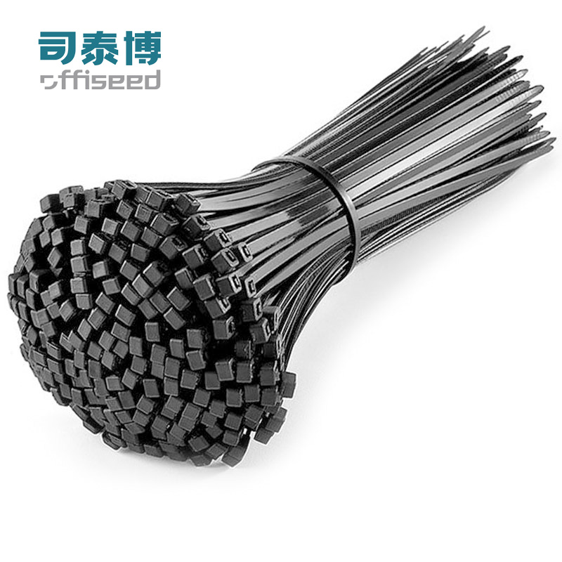 司泰博offiseed M40015 自锁式尼龙扎带 3*150mm 1000条/包 黑色 (单位:包)