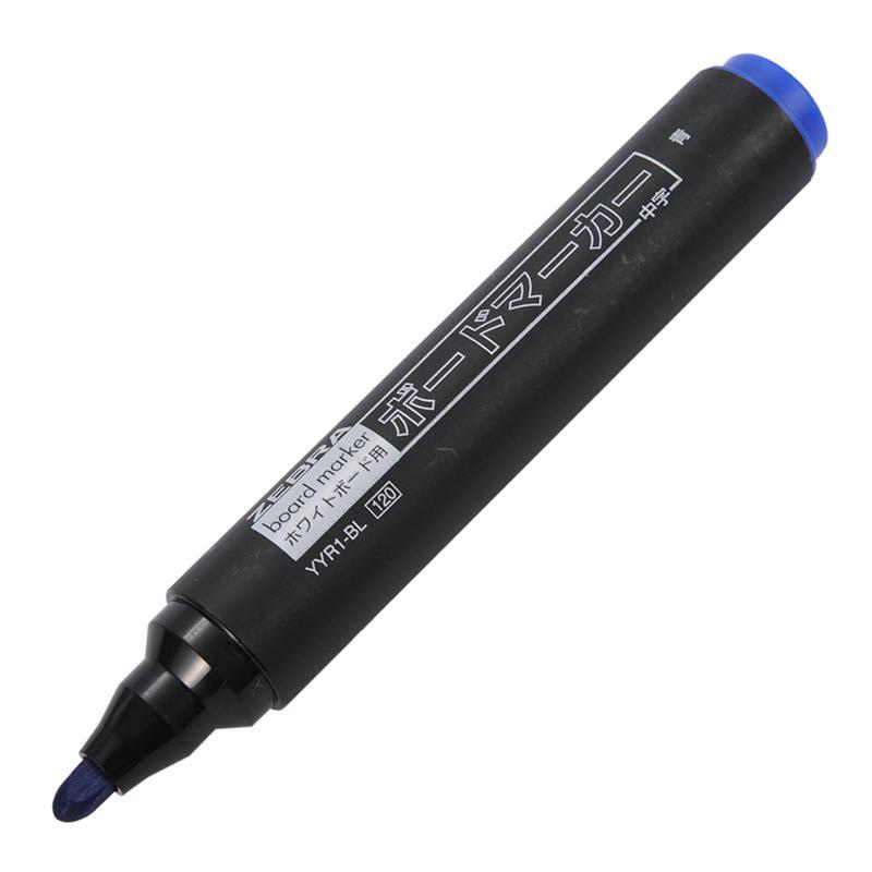 斑马 YYR1-BL 白板笔 线幅2.0-2.6mm 蓝色 10支/盒按盒销售 斑马 YYR1-BL 白板笔 线幅2.0-2.6mm 蓝色 10支/盒按盒销售