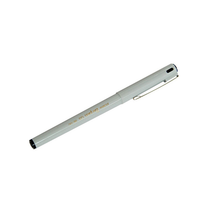 斑马 BE-100-BK 插盖式水性标记笔 0.5mm 10支/盒 黑色按支销售