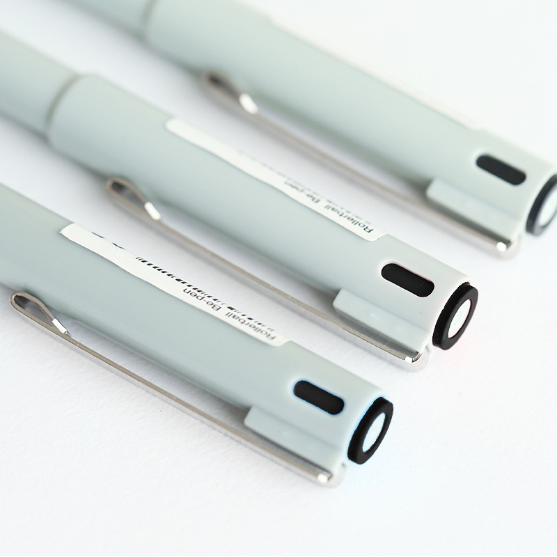 斑马 BE-100-BK 插盖式水性标记笔 0.5mm 黑色 10支/盒按支销售