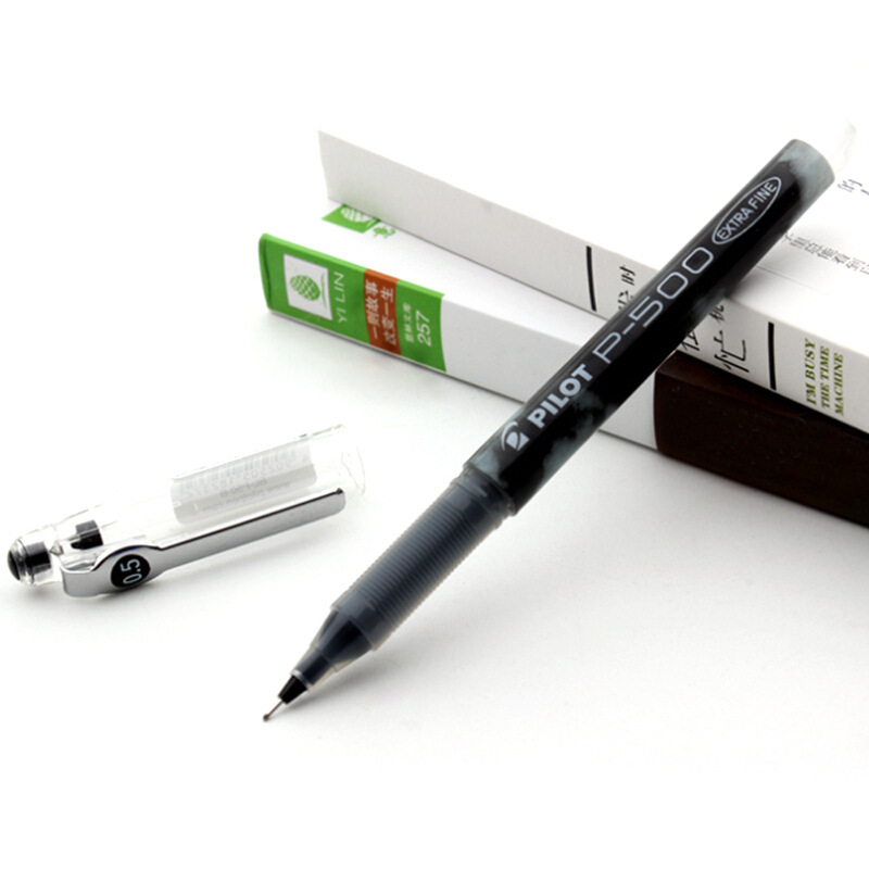 百乐 BL-P50 P500啫喱笔 0.5MM 黑色 12支/盒按盒销售