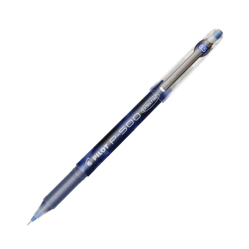 百乐 BL-P50-L 插盖式中性笔 0.5mm 12支/盒 蓝色按盒销售