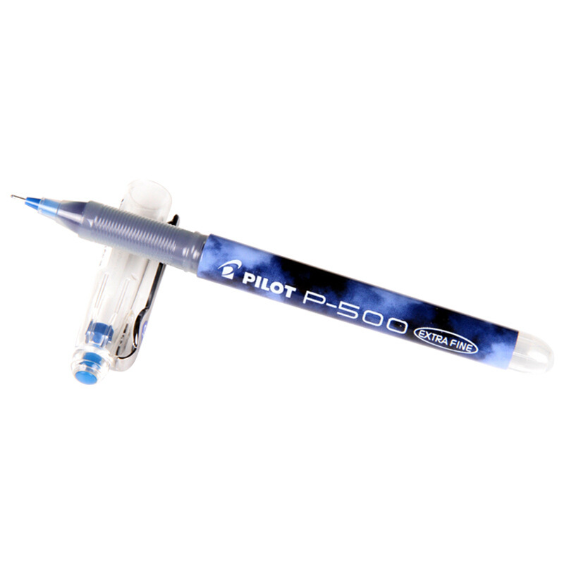 百乐 BL-P50-L 插盖式中性笔 0.5mm 12支/盒 蓝色按盒销售