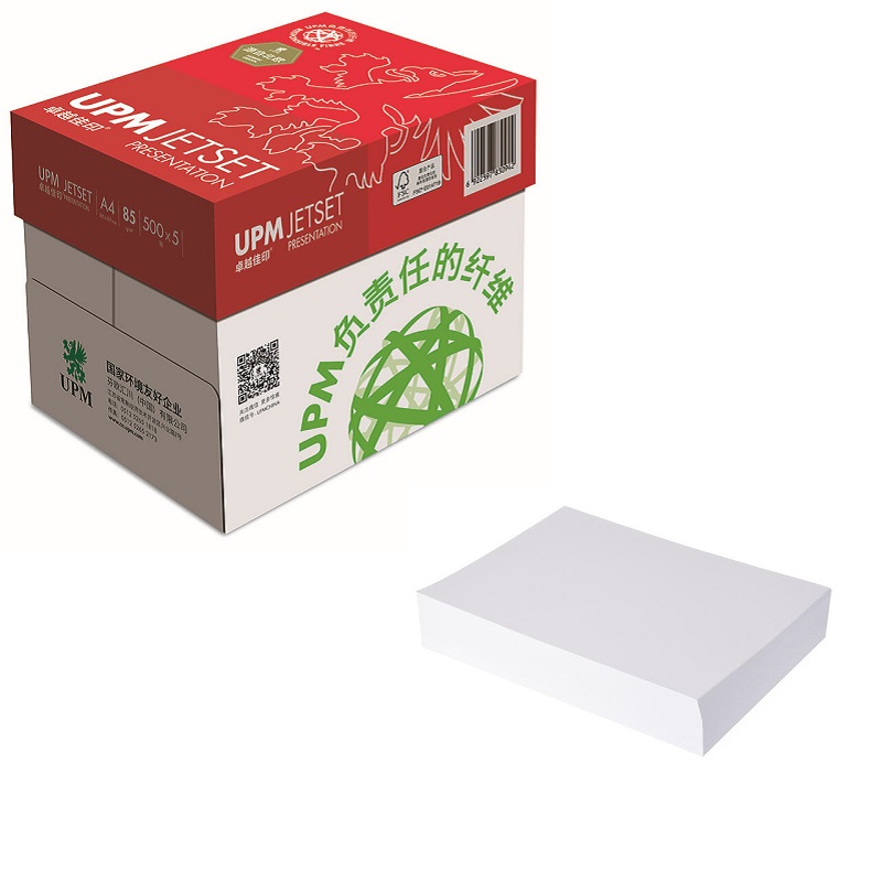 卓越佳印 A4 85g 复印纸 500张/包 5包/箱 白色按箱销售