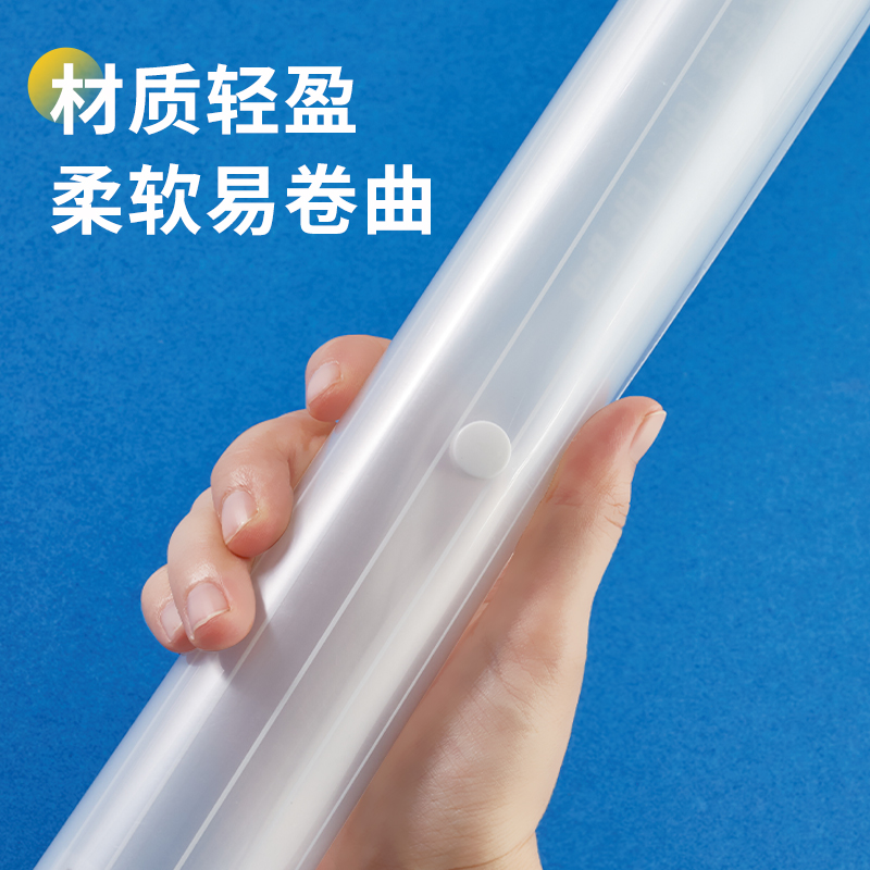史泰博 NP1027 按扣公文袋 A4 透明色 10个/包按包销售