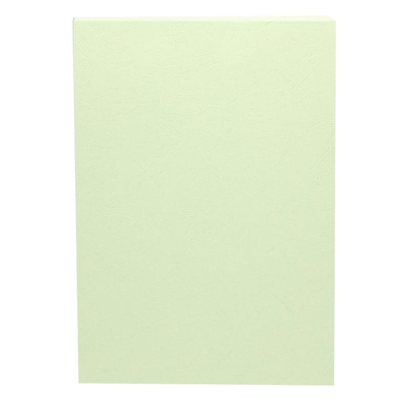 传美   云彩纸（封页纸） A4 210G 100张/包 浅绿色