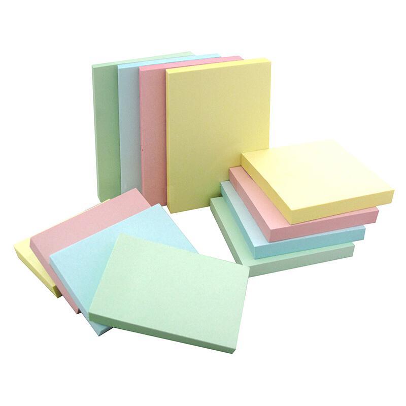 N次贴 32026 便条纸 3＂×3＂ 6本/包 48包/件 黄/粉/蓝/绿按包销售