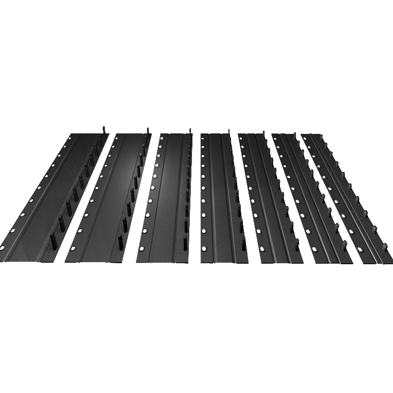 优玛仕 5MM 装订夹条 100支/盒 黑色 100支/盒 适用设备：胶圈、夹条装订机；按（盒）销售