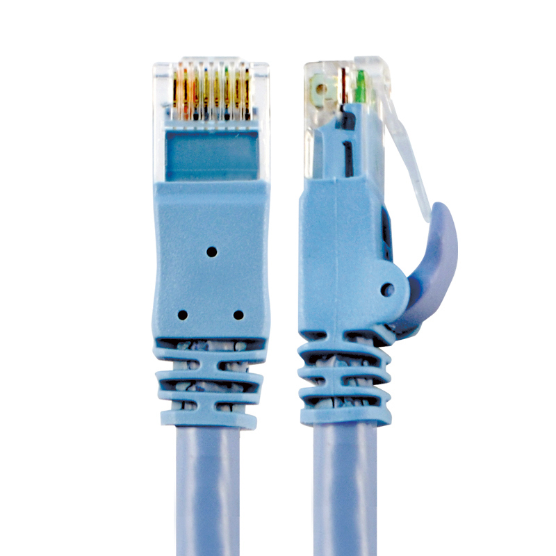 酷比客 LCLN6ARRBU-3M 超六类网线 纯铜千兆 非屏蔽八芯双绞线 3米 蓝色按（条）销售