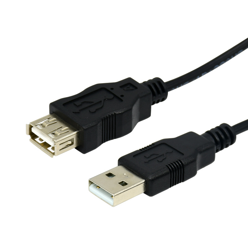 酷比客 LCCPUSBAMAF-5M USB 延长线公对母 5M 黑色 USB按（条）销售