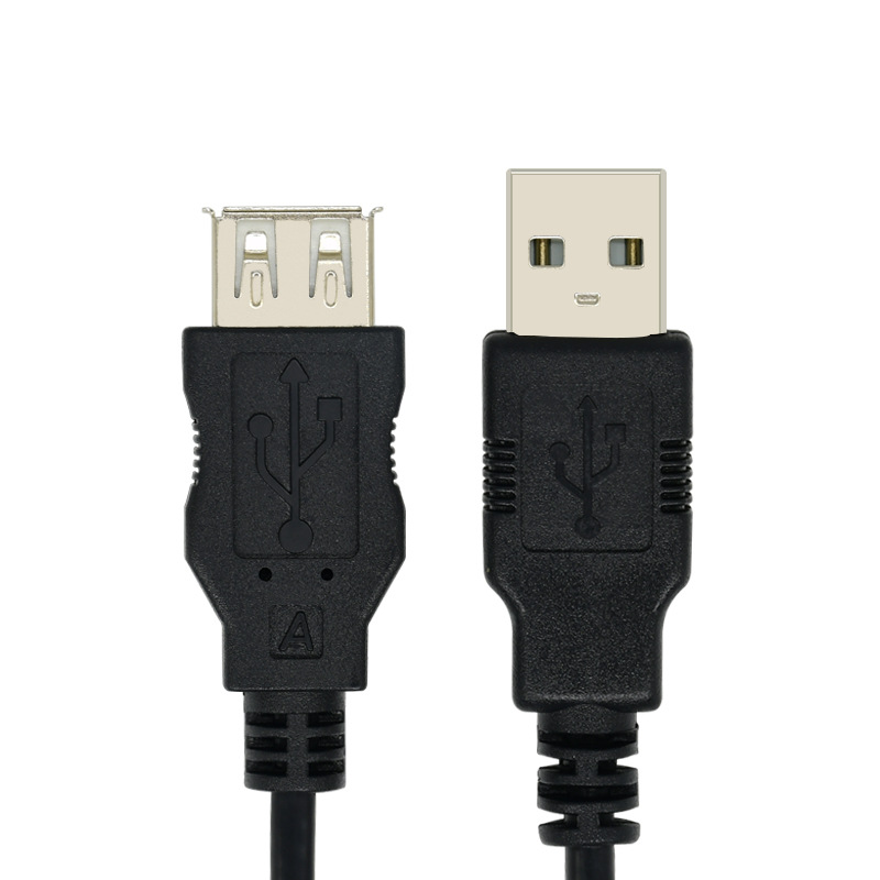 酷比客 LCCPUSBAMAF-5M USB 延长线公对母 5M 黑色 USB按（条）销售