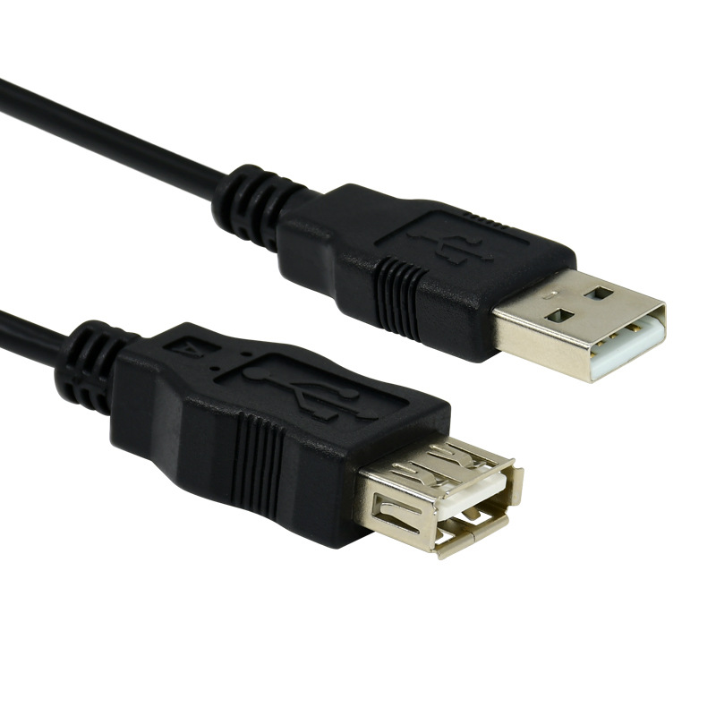 酷比客 LCCPUSBAMAF-5M USB 延长线公对母 5M 黑色 USB按（条）销售