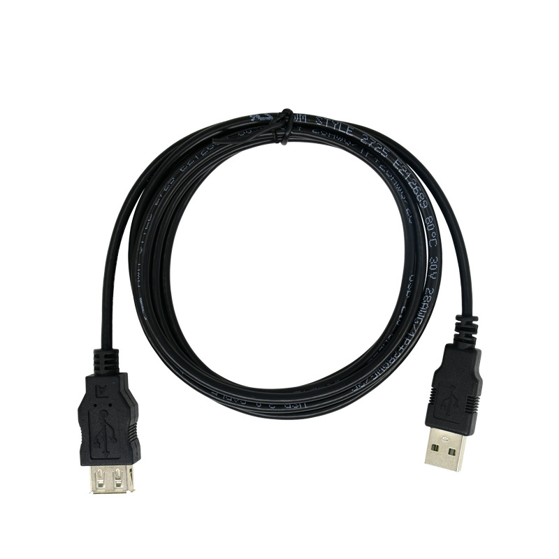 酷比客 LCCPUSBAMAF-5M USB 延长线公对母 5M 黑色 USB按（条）销售