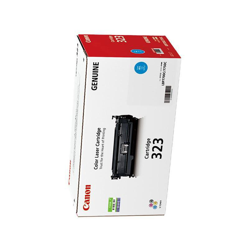 佳能 CRG 323 C 硒鼓 8500页 青色 1支 适用CANONLBP-7750CDN/8500页按支销售