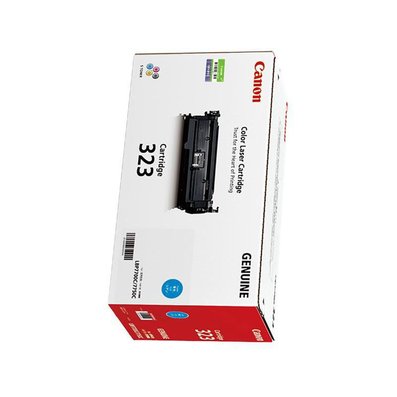 佳能 CRG 323 C 硒鼓 8500页 青色 1支 适用CANONLBP-7750CDN/8500页按支销售