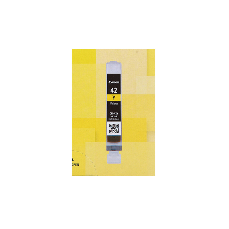 佳能 CLI-42Y 墨盒 13ml 黄色 (适用 PRO-100)按（盒）销售