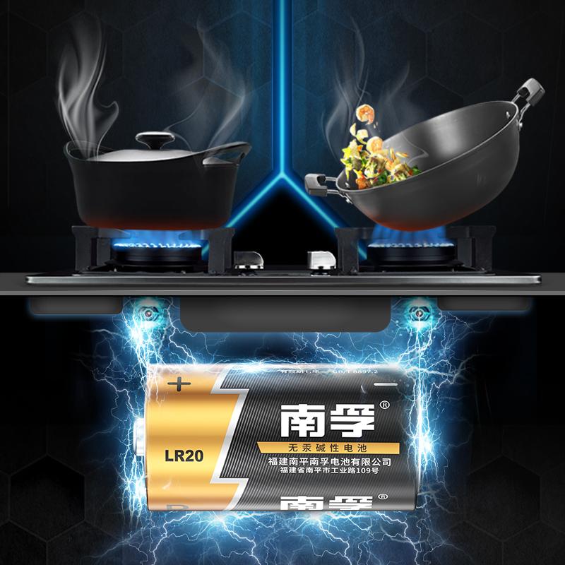 南孚 LR20 1号 碱性电池 2粒/卡按（卡）销售