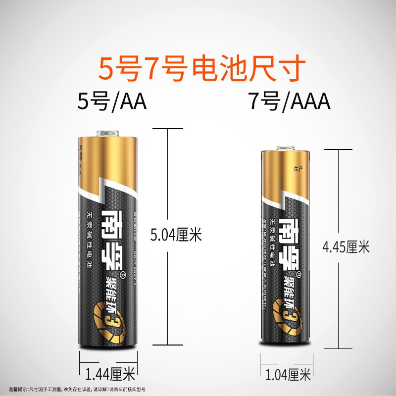 南孚 LR6 5号聚能环电池 6节/卡 新老款随机发货按(卡)销售 南孚 LR6 5号聚能环电池 6节/卡 新老款随机发货按(卡)销售
