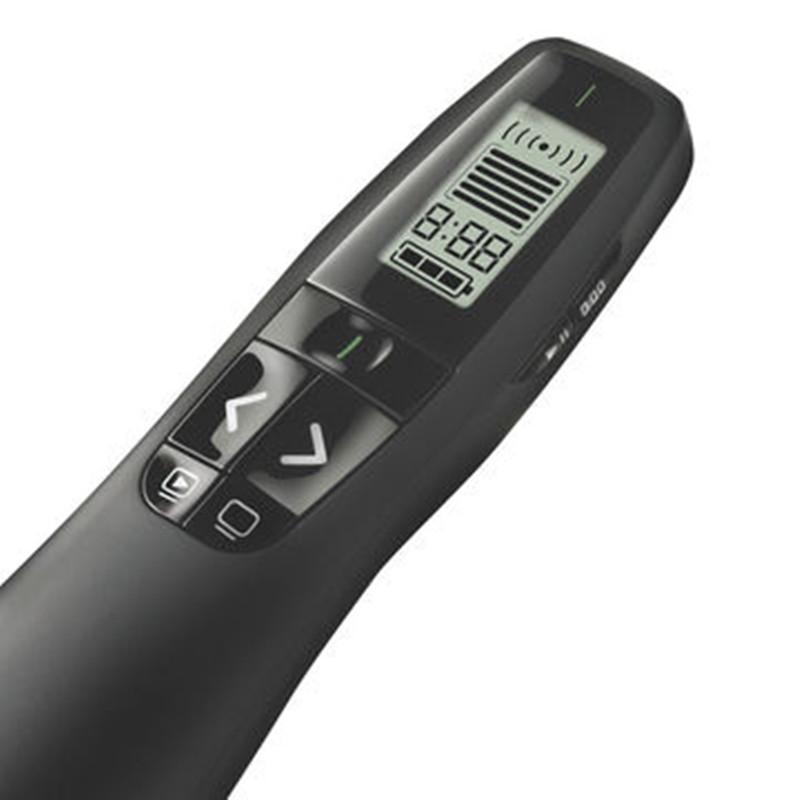罗技 R800 演示器 无线 PPT翻页 黑色 (单个包装）按（个）销售