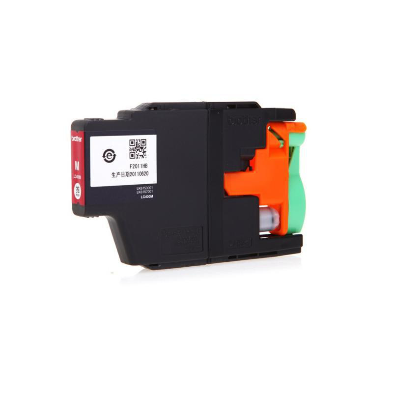 兄弟 LC400M 墨盒 600页 品红色 1盒 (适用 MFC-J6710DW / MFC-J6910DW / MFC-J625DW / MFC-J825DW / MFC-J430W）按盒销售