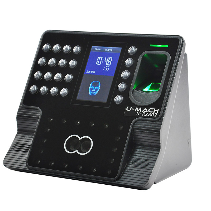 优玛仕 U-RZ802 高速U盘人脸指纹考勤机按（台）销售