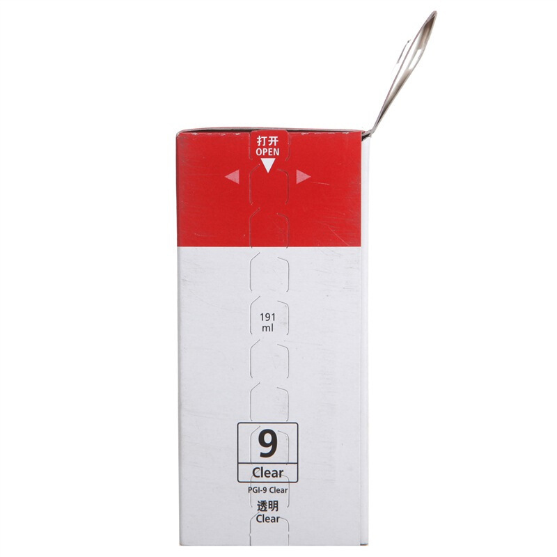 佳能 PGI-9CLEAR 墨盒 191ml 透明色 （适用 iX7000/MX7600）按盒销售