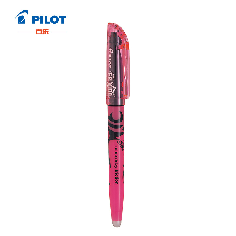 百乐 SW-FL-P 摩磨擦可擦荧光笔 粉色按支销售