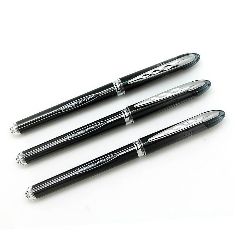 三菱 UB-205 航空水笔/走珠笔 0.5mm 黑色 12支/盒按支销售