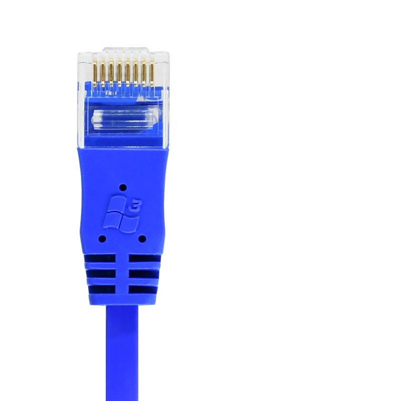 酷比客 LCLN5ESBBU-2M 超五类纯铜扁平网线 2M 蓝色按（条）销售