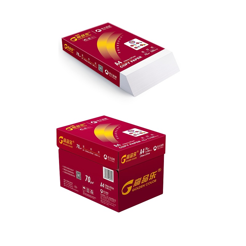 高品乐 A4 70g 经典复印纸 500张/包 5包/箱 白色按(箱)销售 高品乐 A4 70g 经典复印纸 500张/包 5包/箱 白色按(箱)销售
