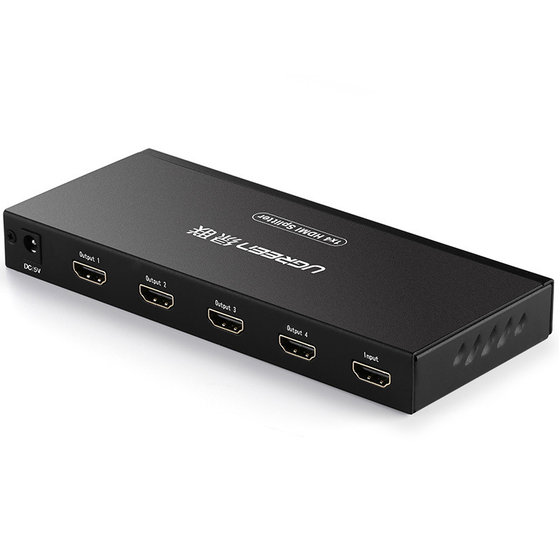 绿联 40202 HDMI分配器 1进4出 带DC5V1A规格的电源安装快捷，操作简单按（个）销售