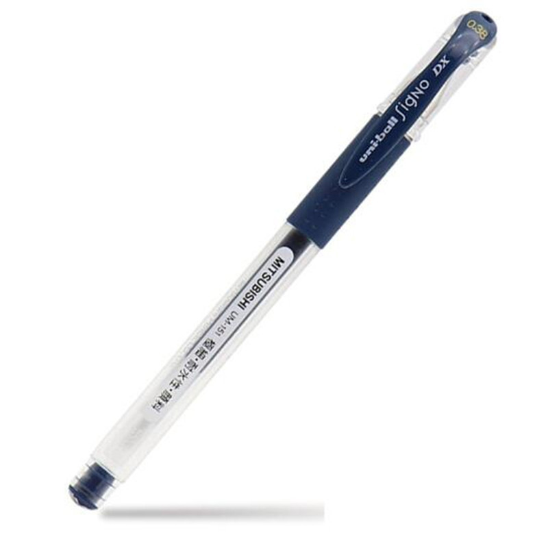 三菱 UM-151 极幼防水双珠水笔/啫哩笔 0.38mm 蓝黑色按支销售