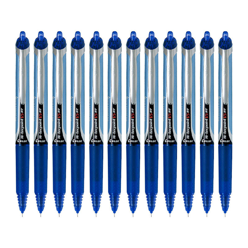 百乐 BX-RT-V5-L 开拓王走珠笔 0.5mm 蓝色 12支/盒按支销售