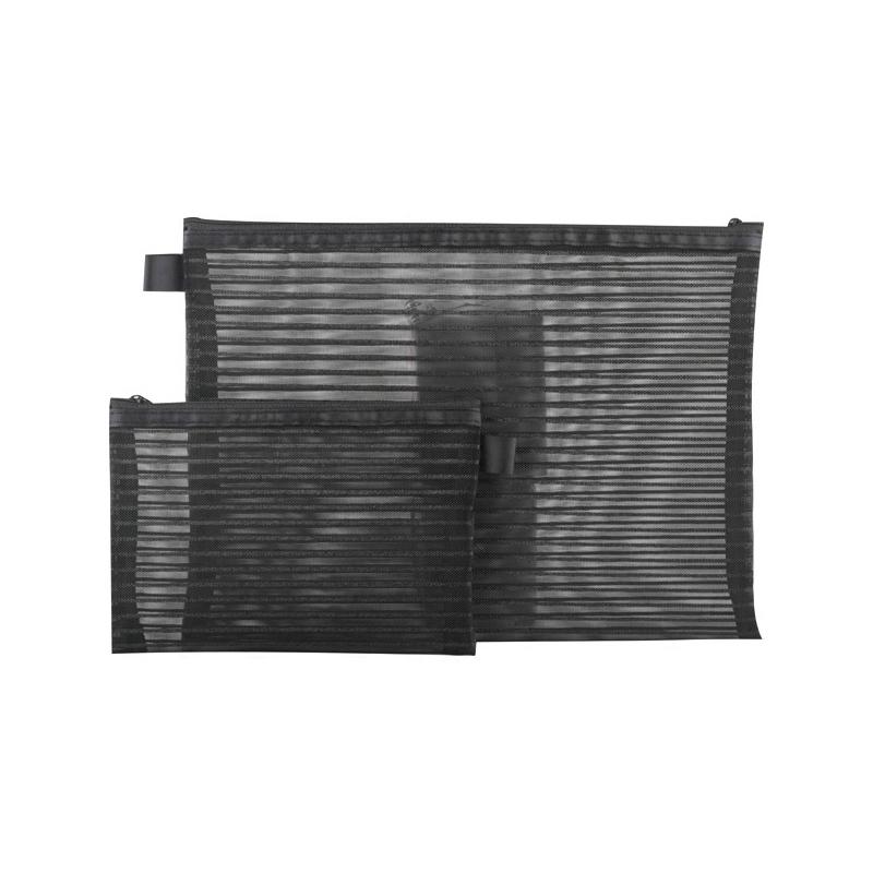 史泰博 尼龙 笔袋(1套包含1个大号和1个小号) 295*225mm 黑色 1套按套销售 史泰博 尼龙 笔袋(1套包含1个大号和1个小号) 295*225mm 黑色 1套按套销售