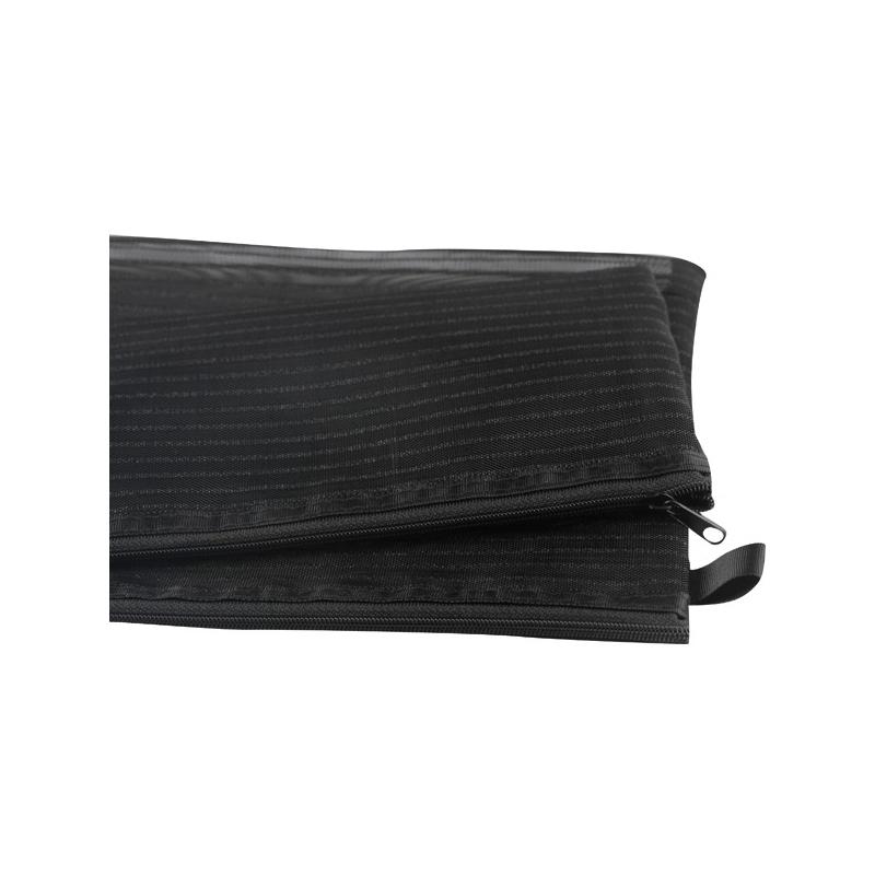史泰博 尼龙 笔袋(1套包含1个大号和1个小号) 295*225mm 黑色 1套按套销售 史泰博 尼龙 笔袋(1套包含1个大号和1个小号) 295*225mm 黑色 1套按套销售