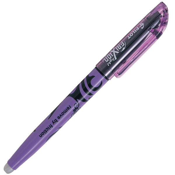 百乐 SW-FL-V 摩磨擦可擦荧光笔 紫色按支销售