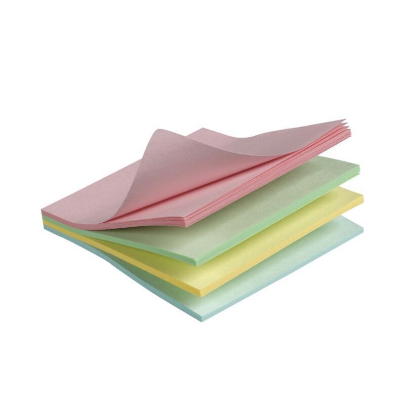 N次贴 33001 便条砖 3＂×3＂绿蓝粉黄 200张/本 72本/件按包销售