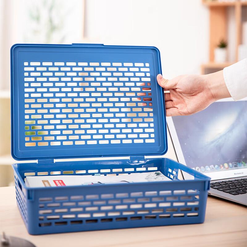 得力 923 公文篮 有盖 340*253*88mm按只销售