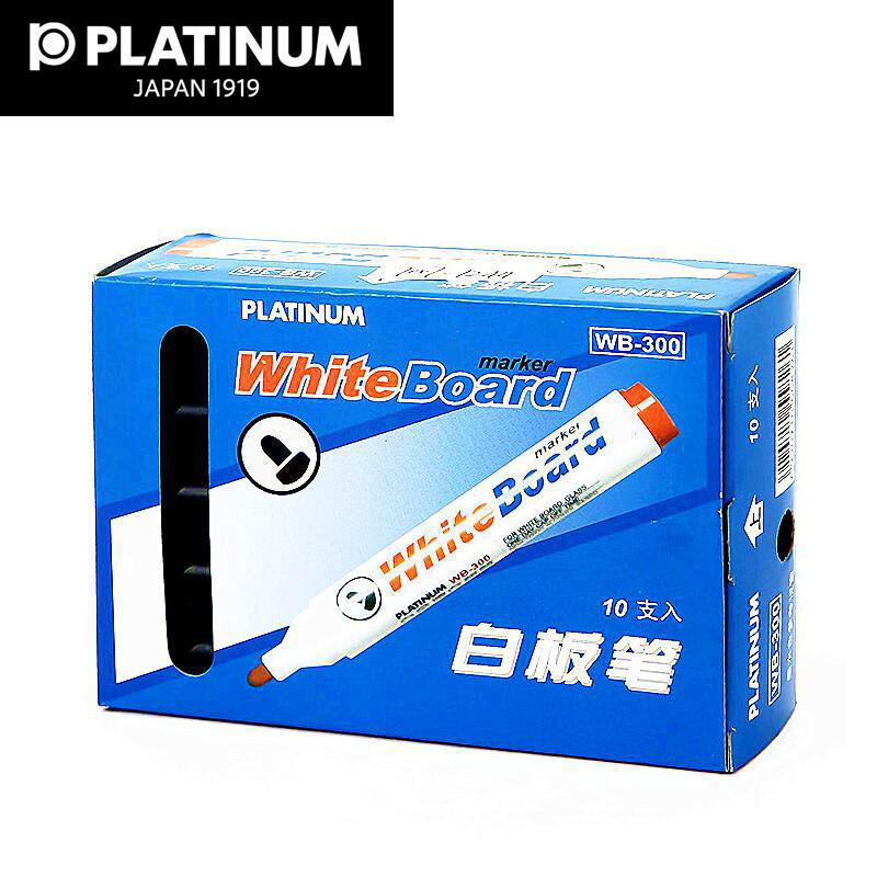 白金 WB-300 白金 WB-300 白板笔 红色   红色按盒销售