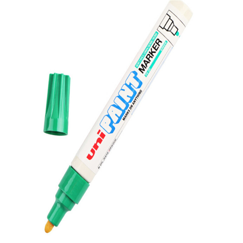 三菱 PX-20 粗头油漆笔  （12支/盒） 绿色按盒销售