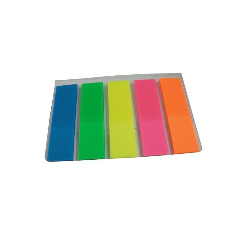 N次贴 34013 荧光标签 2＂×0.5＂ 20张/本 蓝/绿/黄/粉/橙按本销售