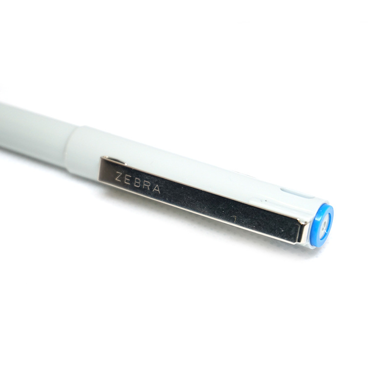 斑马 BE-100-BL 中性笔 0.5mm 针管笔尖 蓝色 10支/盒按支销售