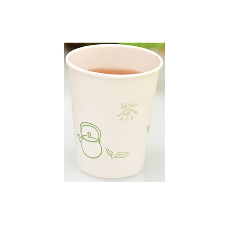 史泰博 CUP1002 茶香图案冷热两用一次性纸杯 250ml/9盎司/100只/包/10包/箱  10包/箱按（包）销售