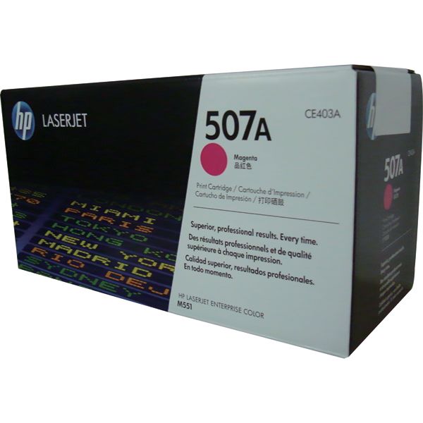 惠普 CE403A 硒鼓 507A 红色 6000页 适用M551/M575/M570dw按支销售