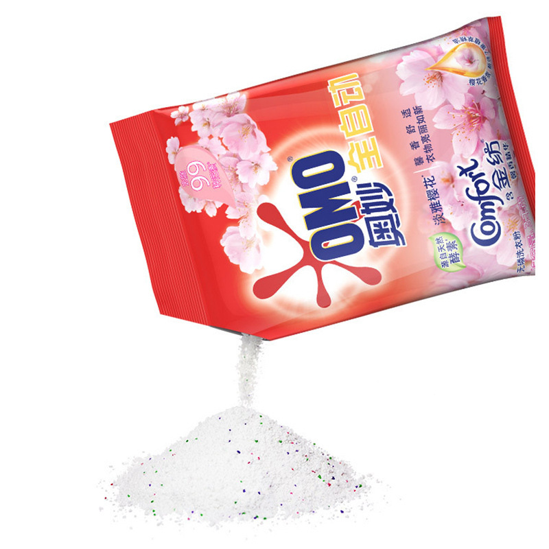 奥妙  全自动 无磷洗衣粉 淡雅樱花 3kg按（袋）销售
