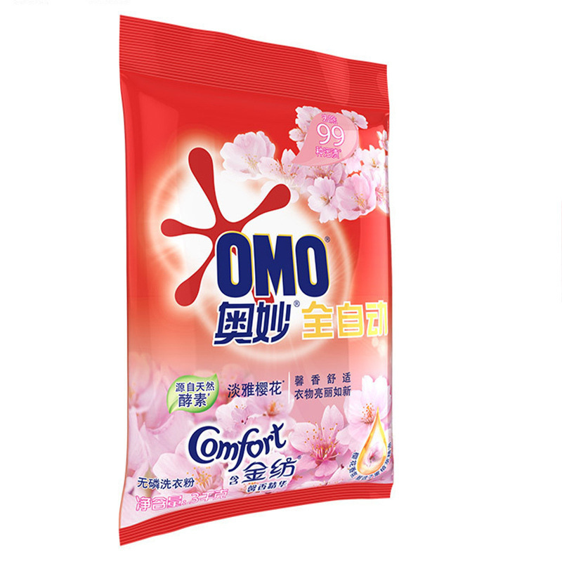 奥妙  全自动 无磷洗衣粉 淡雅樱花 3kg按（袋）销售