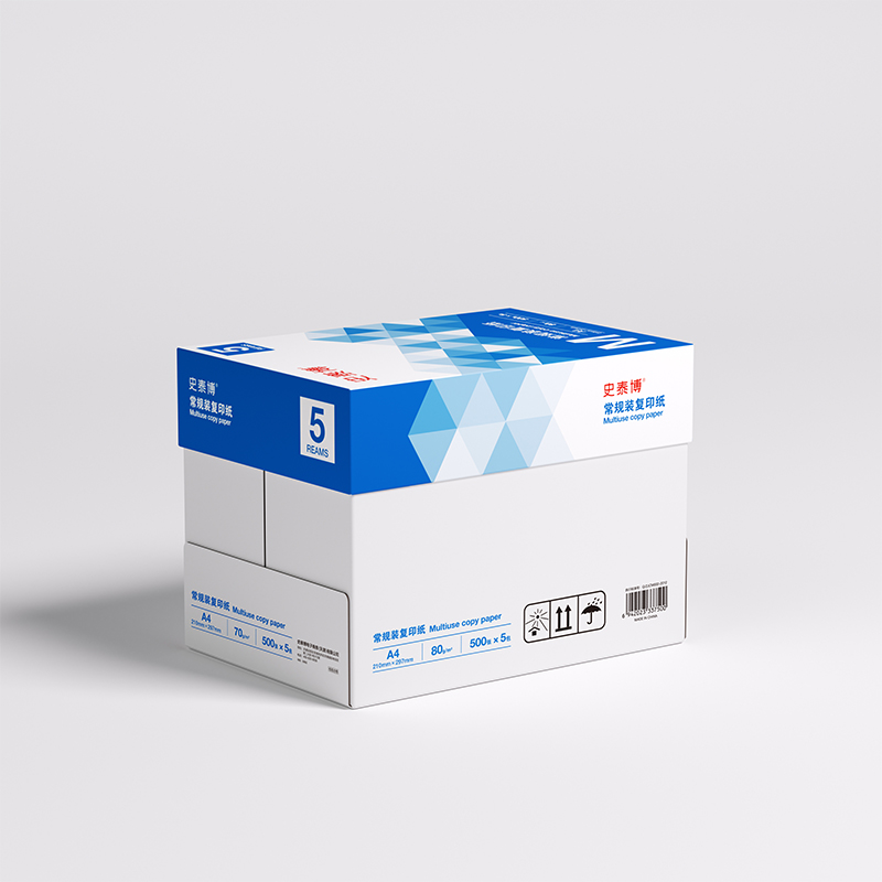 史泰博 80G 常规装复印纸 A4 白色 500张/包 5包/箱按包销售 史泰博 80G 常规装复印纸 A4 白色 500张/包 5包/箱按包销售