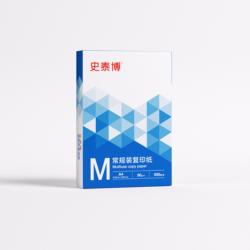 史泰博 80G 常规装复印纸 A4 白色 500张/包 5包/箱按包销售