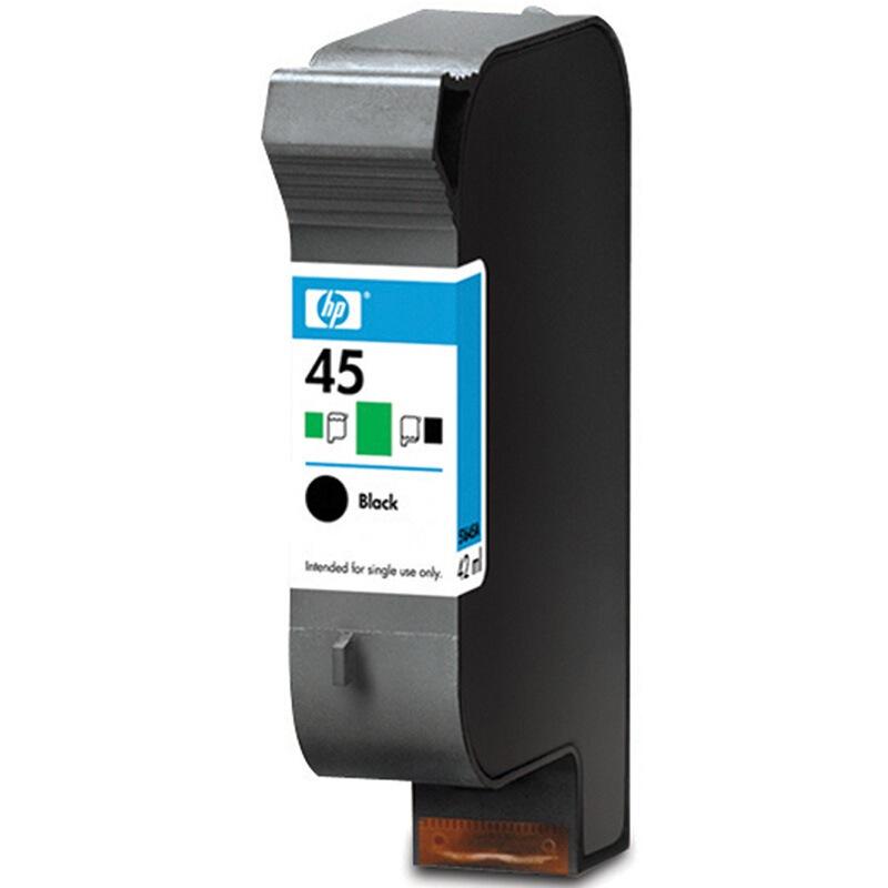 惠普 51645AA 墨盒 45号 黑色 1盒 930页 适用Deskjet710c/830c/850c/870cxi按盒销售 惠普 51645AA 墨盒 45号 黑色 1盒 930页 适用Deskjet710c/830c/850c/870cxi按盒销售