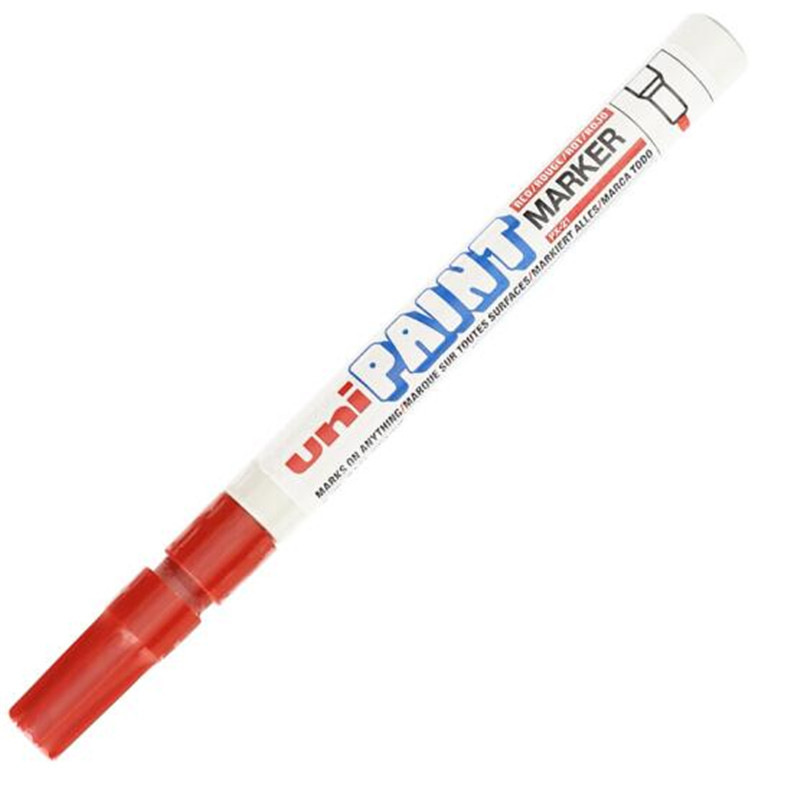 三菱 px-21 油漆笔 细头 红色按支销售